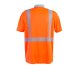 PLANAM Unisex Poloshirt NORIT-WARNSCHUTZ Kragen Orange/Zink