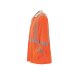 PLANAM Unisex Poloshirt NORIT-WARNSCHUTZ Langarm Orange/Zink