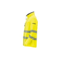 PLANAM Herren Pure Softshelljacke NORIT-WARNSCHUTZ Gelb