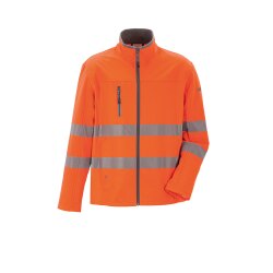 PLANAM Herren Hybridjacke NORIT-WARNSCHUTZ Orange