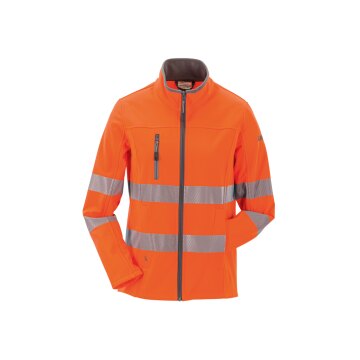 PLANAM Damen Pure Softshelljacke NORIT-WARNSCHUTZ Orange