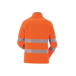 PLANAM Damen Pure Softshelljacke NORIT-WARNSCHUTZ Orange