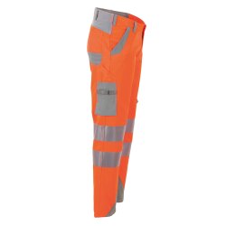 PLANAM Herren Bundhose NORIT-WARNSCHUTZ Orange/Zink