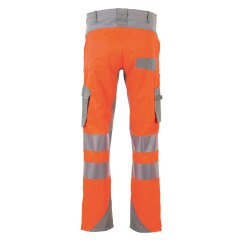 PLANAM Herren Bundhose NORIT-WARNSCHUTZ Orange/Zink