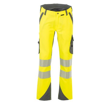 PLANAM Herren Bundhose NORIT-WARNSCHUTZ Gelb/Zink