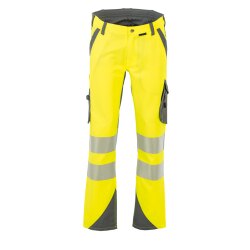 PLANAM Herren Bundhose NORIT-WARNSCHUTZ Gelb/Zink