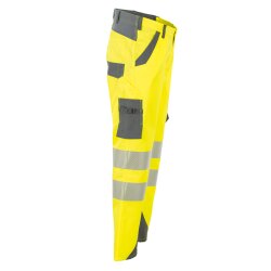 PLANAM Herren Bundhose NORIT-WARNSCHUTZ Gelb/Zink