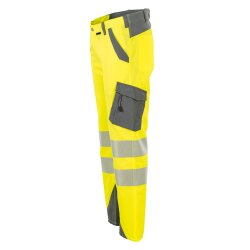 PLANAM Herren Bundhose NORIT-WARNSCHUTZ Gelb/Zink