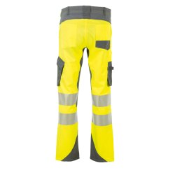 PLANAM Herren Bundhose NORIT-WARNSCHUTZ Gelb/Zink