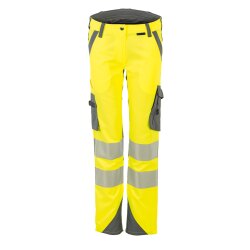 PLANAM Damen Bundhose NORIT-WARNSCHUTZ Gelb/Zink