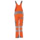 PLANAM Damen Latzhose NORIT-WARNSCHUTZ Orange/Zink