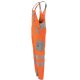 PLANAM Herren Latzhose NORIT-WARNSCHUTZ Orange/Zink
