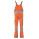 PLANAM Herren Latzhose NORIT-WARNSCHUTZ Orange/Zink
