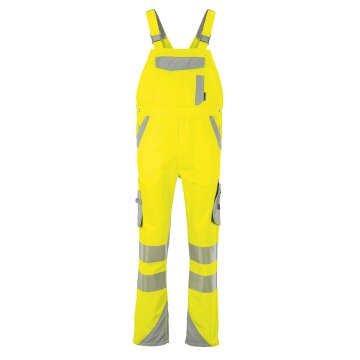 PLANAM Herren Latzhose NORIT-WARNSCHUTZ Gelb/Zink