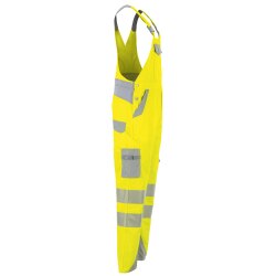 PLANAM Herren Latzhose NORIT-WARNSCHUTZ Gelb/Zink