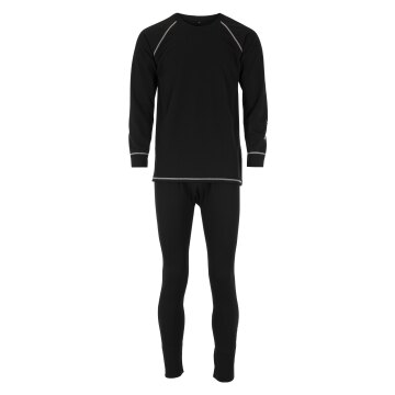PLANAM Herren Set-Light FUNKTIONSUNTERWÄSCHE Schwarz