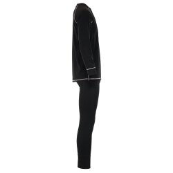 PLANAM Herren Set-Light FUNKTIONSUNTERWÄSCHE Schwarz