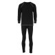 PLANAM Herren Set-Light FUNKTIONSUNTERWÄSCHE Schwarz