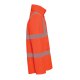 PLANAM Herren Regenjacke rECOflexy Reflexband Orange