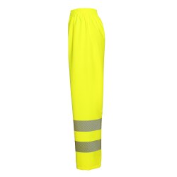 PLANAM Herren Regenhose rECOflexy Reflexband Gelb