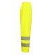 PLANAM Herren Regenhose rECOflexy Reflexband Gelb