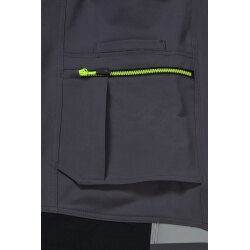 PLANAM Herren Bundhose rECOline SORONA® recycled Schiefer/Schwarz