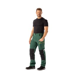 PLANAM Herren Bundhose rECOline SORONA® recycled Grün/Schwarz