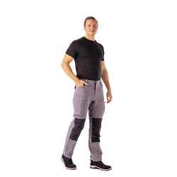 PLANAM Herren Bundhose rECOline SORONA® recycled Zink/Schwarz