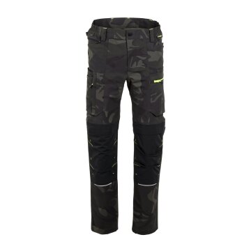 PLANAM Herren Bundhose rECOline SORONA® recycled Camouflage/Schwarz