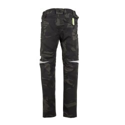 PLANAM Herren Bundhose rECOline SORONA® recycled Camouflage/Schwarz