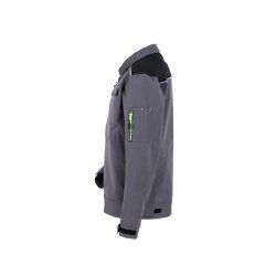 PLANAM Herren Bundjacke rECOline SORONA® recycled Schiefer/Schwarz