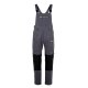 PLANAM Herren Latzhose rECOline SORONA® recycled Schiefer/Schwarz