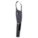 PLANAM Herren Latzhose rECOline SORONA® recycled Schiefer/Schwarz