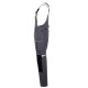 PLANAM Herren Latzhose rECOline SORONA® recycled Schiefer/Schwarz
