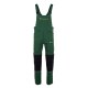 PLANAM Herren Latzhose rECOline SORONA® recycled Grün/Schwarz