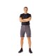 PLANAM Herren Shorts rECOline SORONA® recycled Schiefer