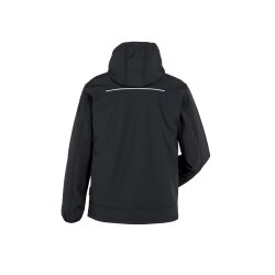 PLANAM Herren Softshelljacke rECOline TPU Schwarz