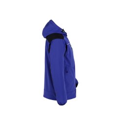 PLANAM Herren Softshelljacke rECOline TPU Kornblau/Schwarz