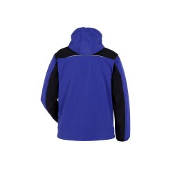 PLANAM Herren Softshelljacke rECOline TPU Kornblau/Schwarz