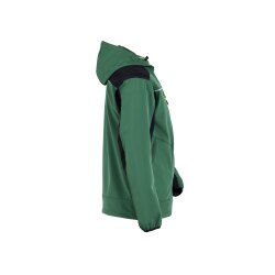 PLANAM Herren Softshelljacke rECOline TPU Grün/Schwarz