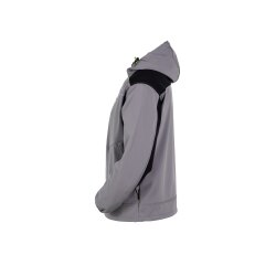 PLANAM Herren Softshelljacke rECOline TPU Zink/Schwarz