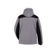 PLANAM Herren Softshelljacke rECOline TPU Zink/Schwarz