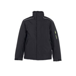 PLANAM Herren Winterjacke rECOline TPU recycled Schwarz