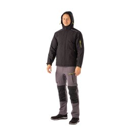 PLANAM Herren Winterjacke rECOline TPU recycled Schwarz