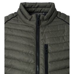 CASAMODA Herren Steppjacke SPORTSWEAR Zipper Grün