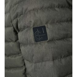 CASAMODA Herren Steppjacke SPORTSWEAR Zipper Grün