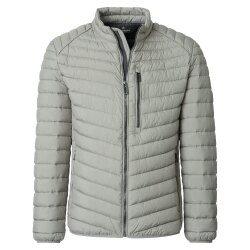 CASAMODA Herren Steppjacke SPORTSWEAR Zipper Silber