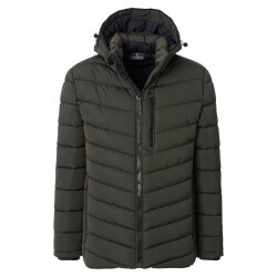 CASAMODA Herren Steppjacke SPORTSWEAR Kapuze Grün