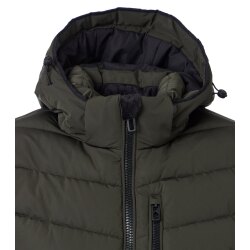 CASAMODA Herren Steppjacke SPORTSWEAR Kapuze Grün