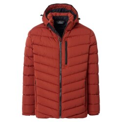 CASAMODA Herren Steppjacke SPORTSWEAR Kapuze Orange